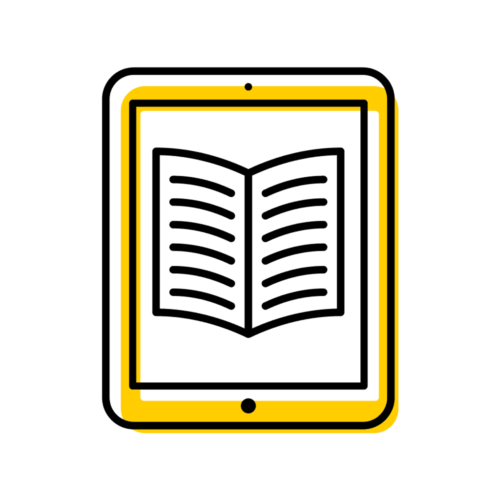 digital textbook icon